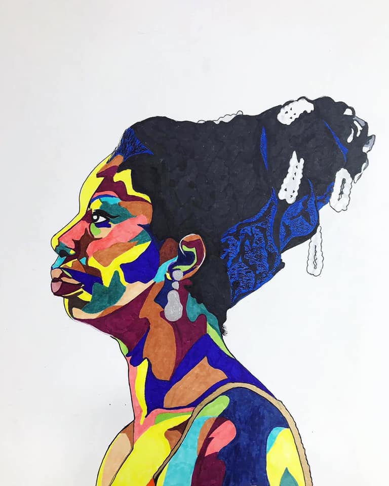 Nina Simone by Tiffany B. Chanel