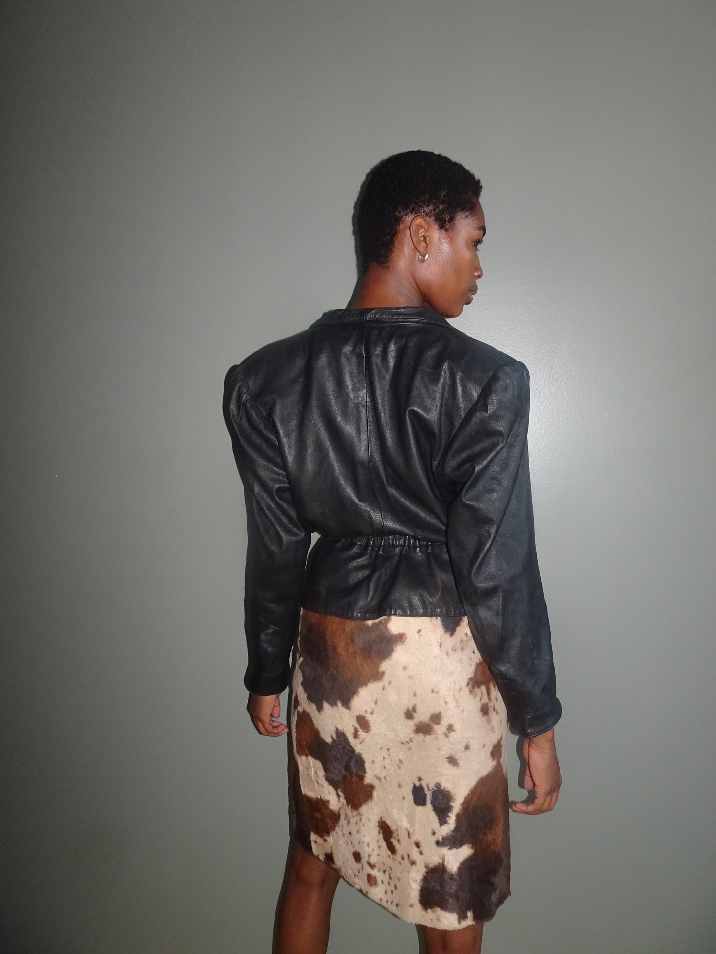 Madamette Curated Vintage Leather Jacket