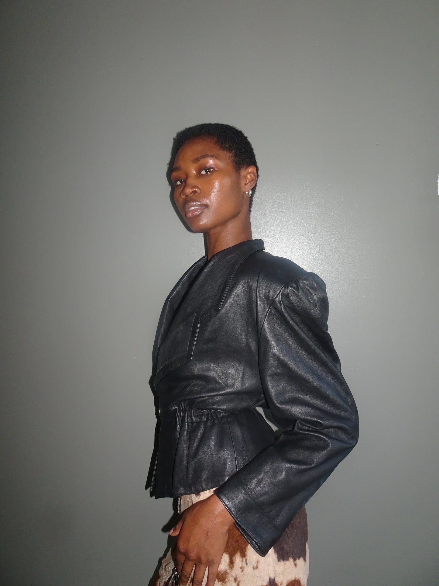 Madamette Curated Vintage Leather Jacket