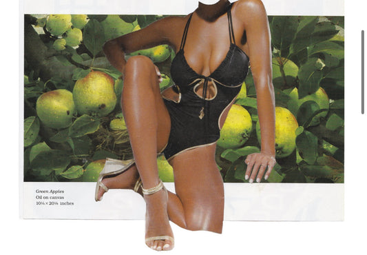 “Green Apple” by Magdaline Davis