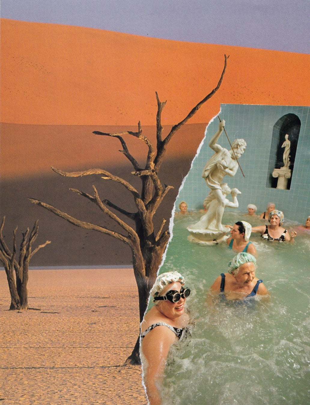 “Down in the desert” by Magdaline Davis